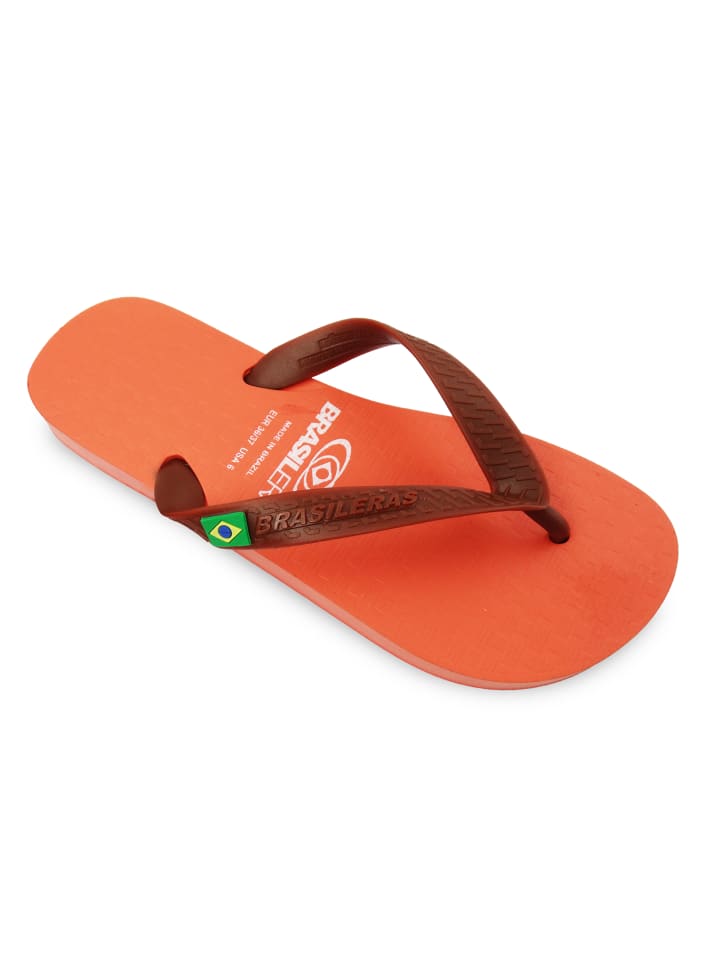 Zehentrenner "Classic Combi Brasil NL" in Orange/Braun