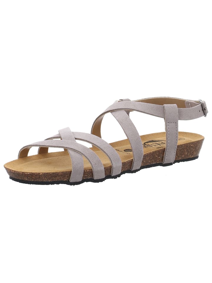 Sandale in silber