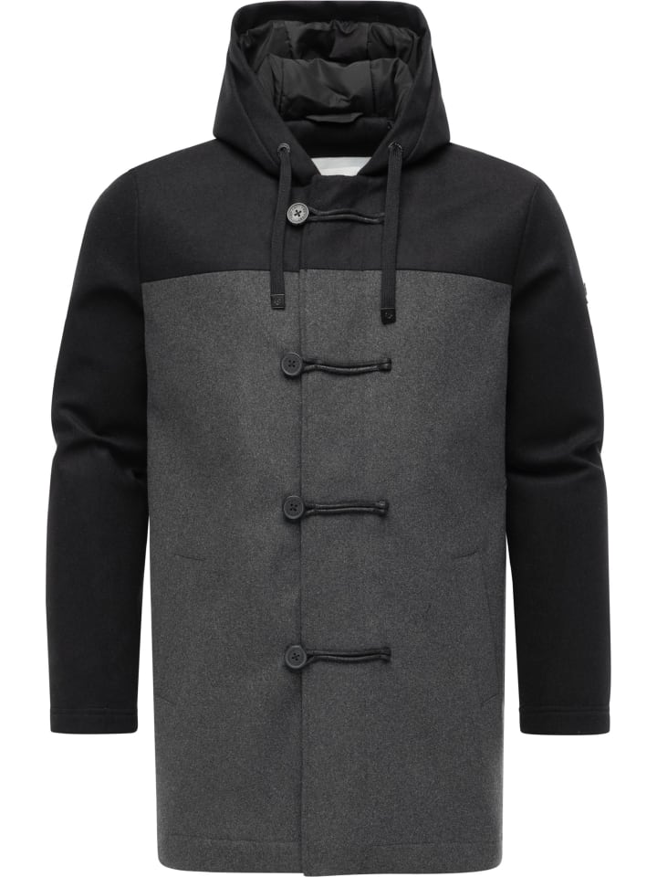 Dufflecoat Dorvan YOUMODO in Dark Grey