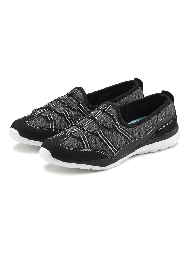Sneaker in schwarz-weiß