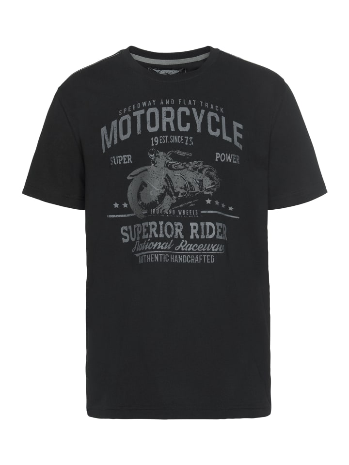 T-Shirt in schwarz
