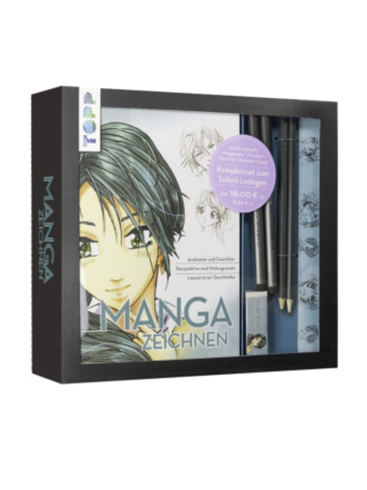 Buch - Kreativ-Set Manga zeichnen