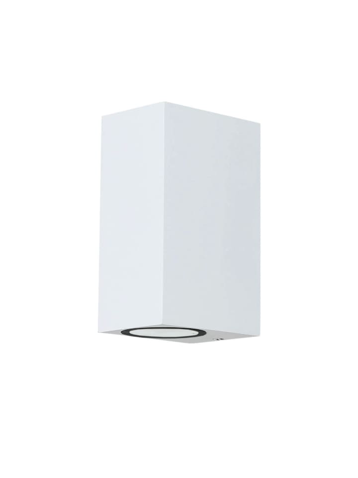 Außen Wandlampe EEK F (B)6.8 x (H)15.2 cm in Weiß