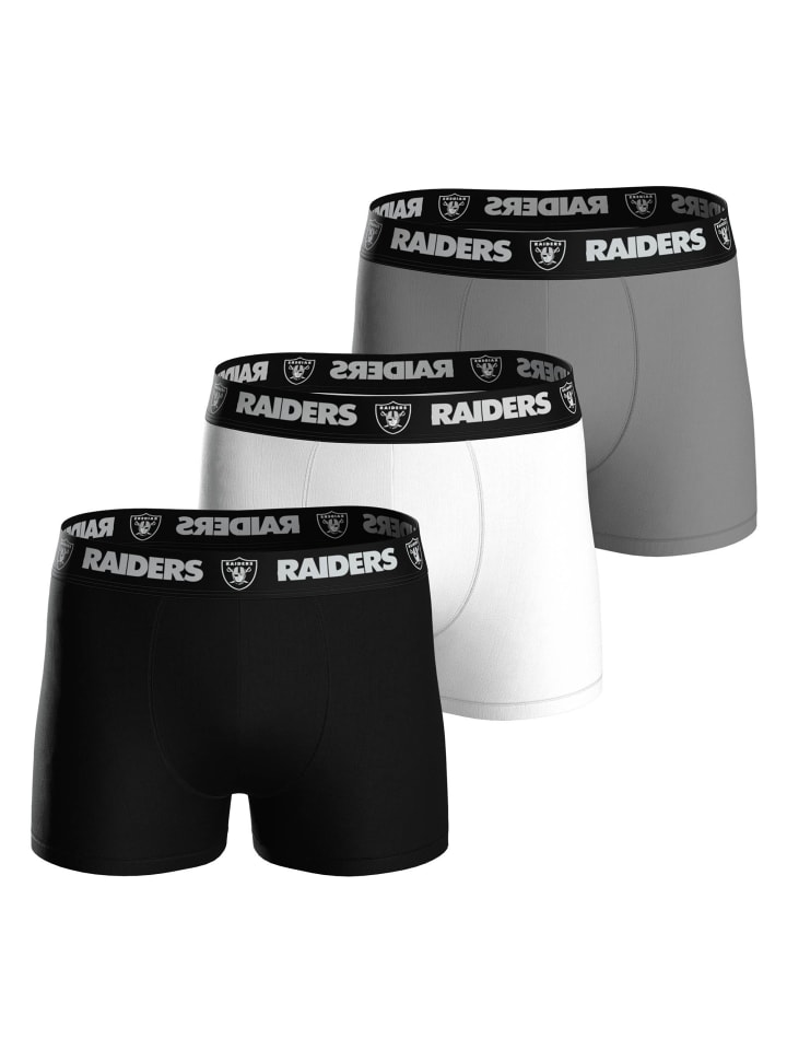Boxershort 3er Pack in Las Vegas Raiders