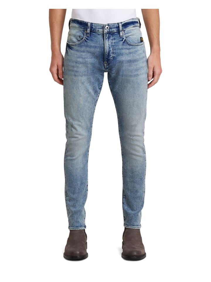 Revend FWD Skinny Jeans antique faded ripped icecap