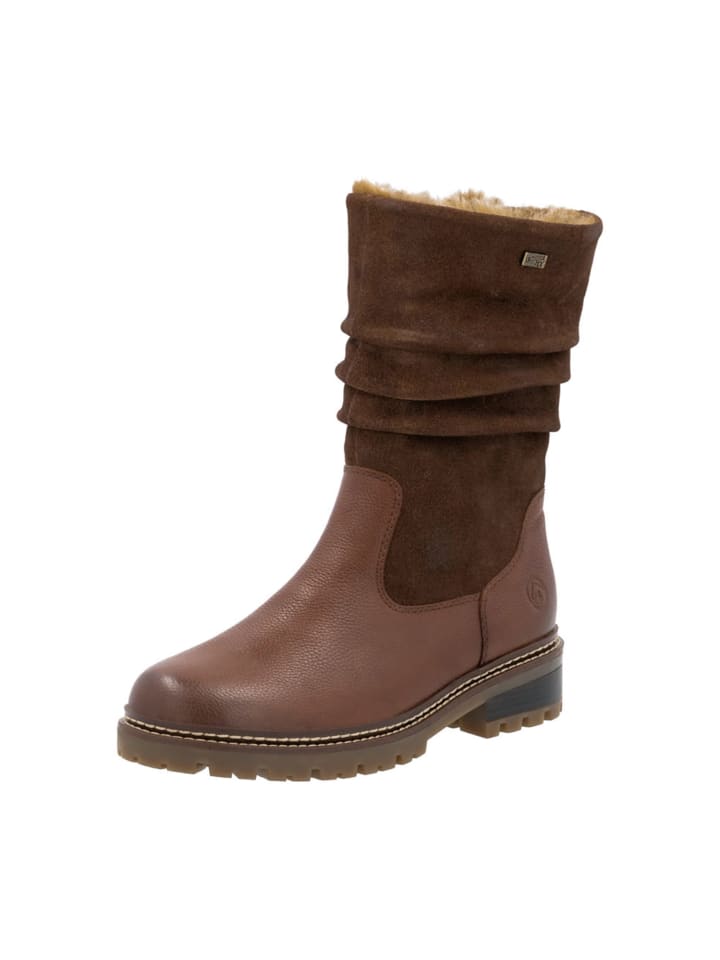 Komfort Stiefel in Braun