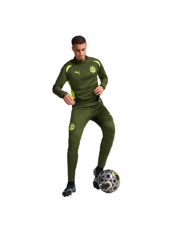 Sportanzug Zip BVB Borussia Dortmund in grün