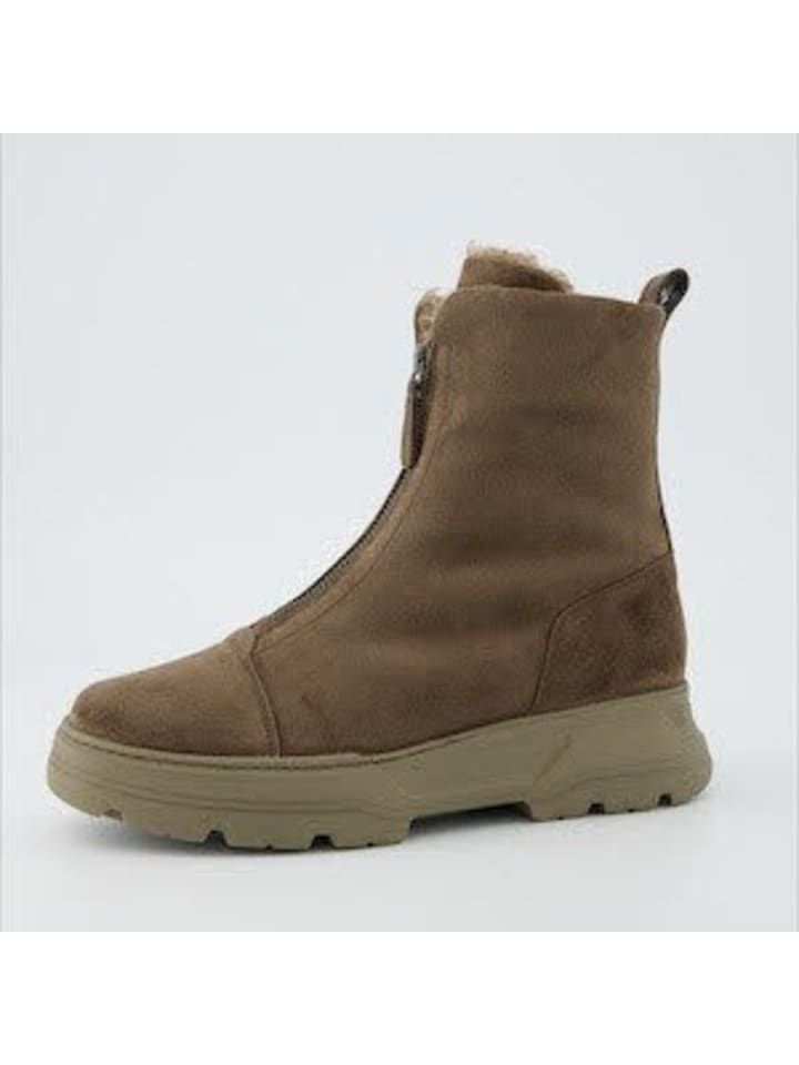 Damen Winterschuhe warm 0078-8243-008/Stiefelette in Braun