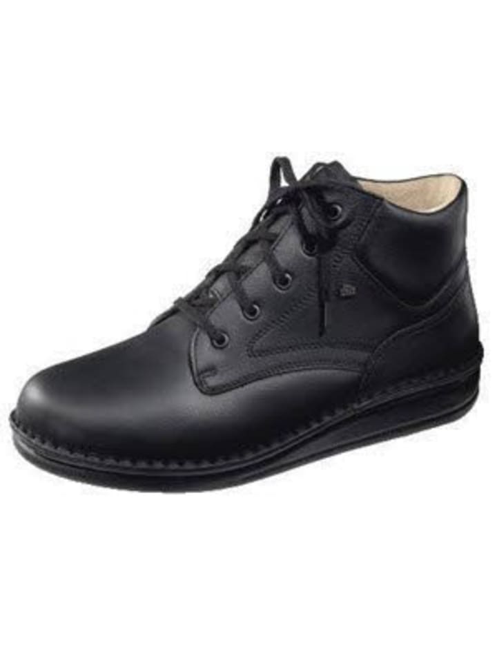 Damen- Schnürschuhe 96104 in schwarz