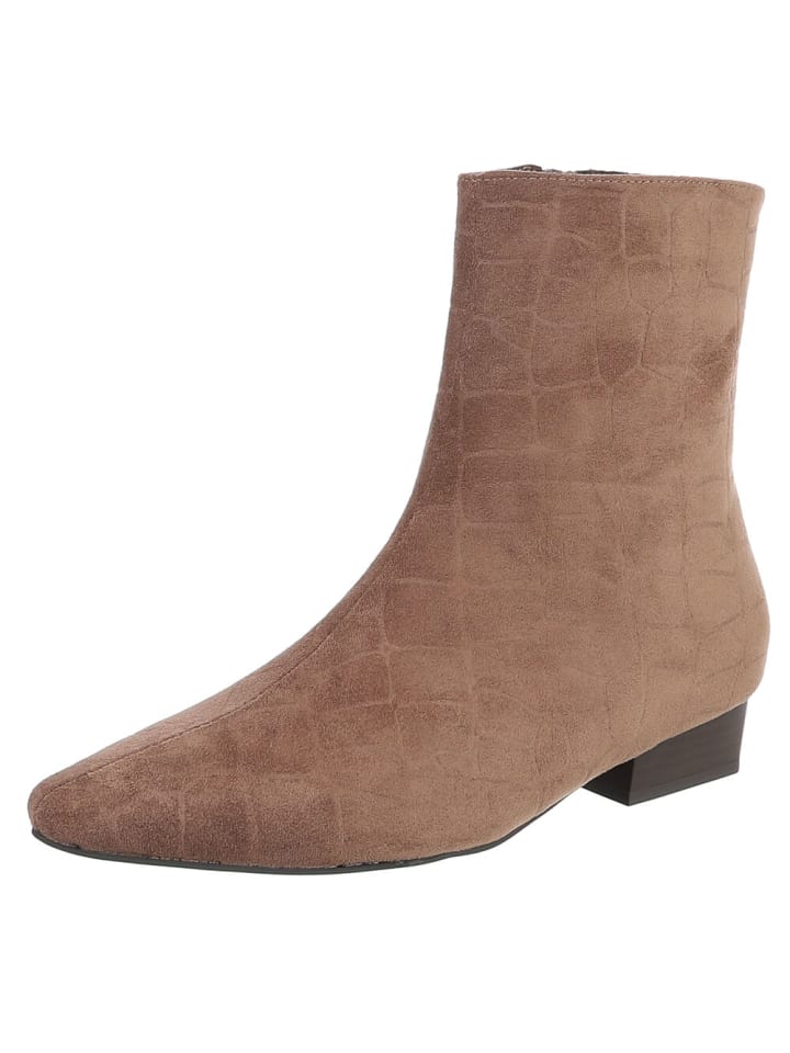 Stiefelette in Hellbraun
