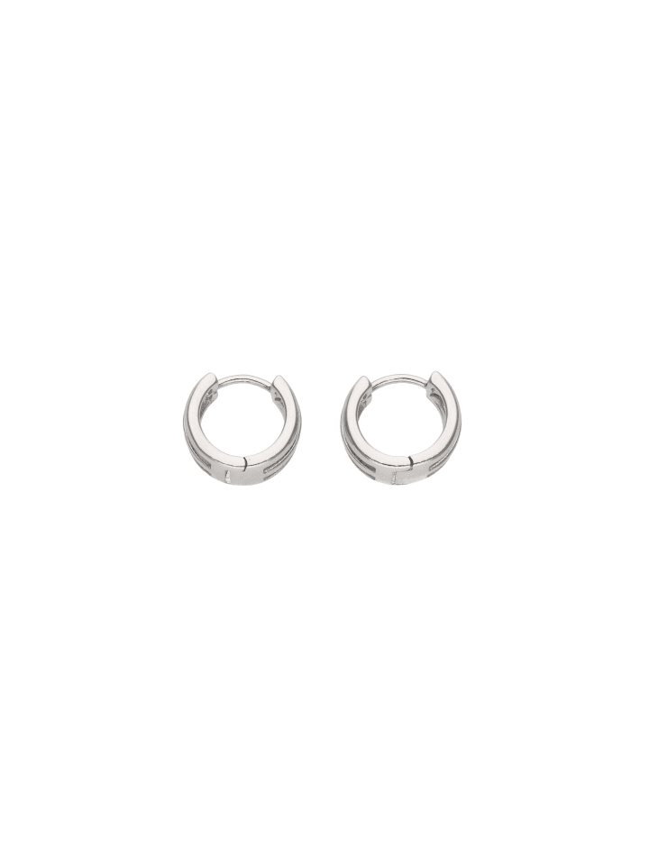 Women Hoop Earrings in Silver