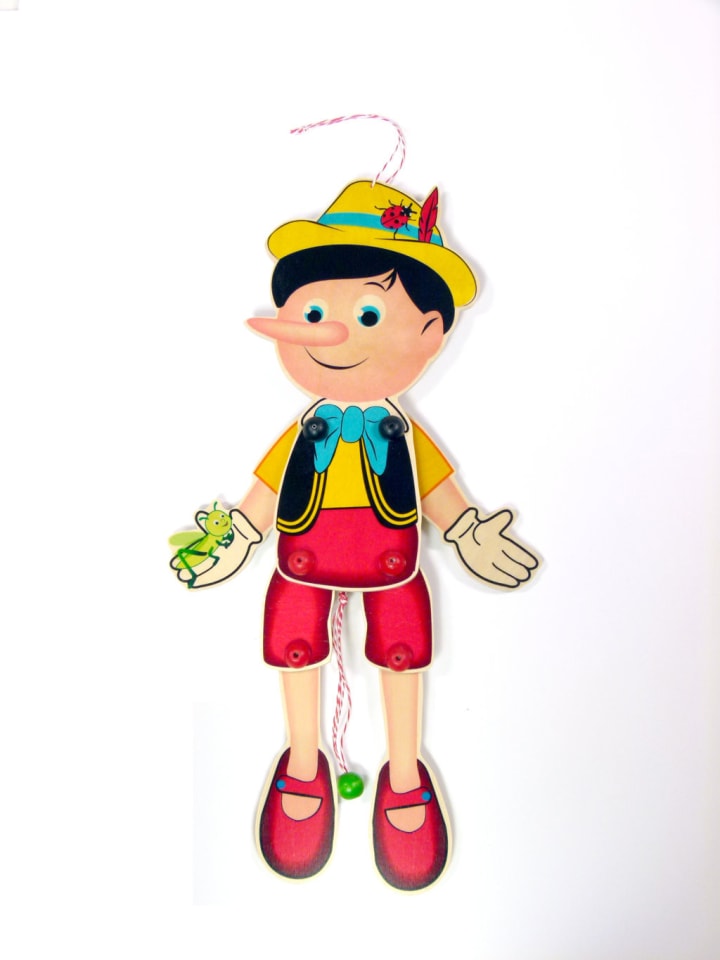Hampelmann Pinocchio
