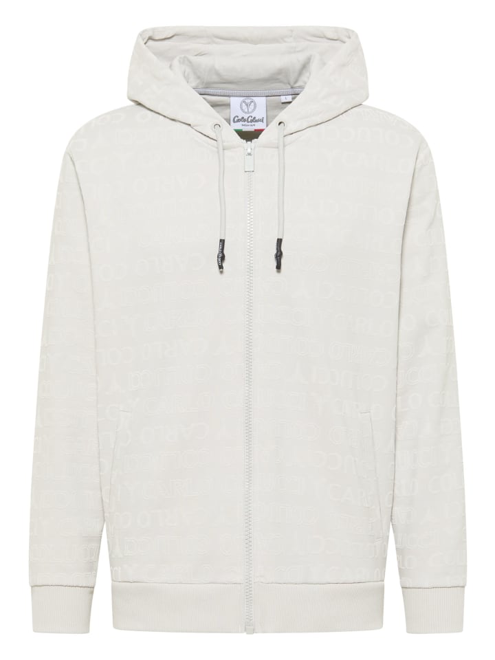 Sweatjacke Di Vito in Grau
