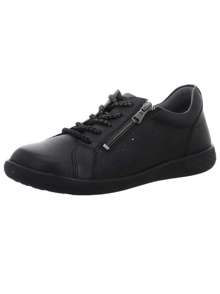 Schnürschuh in schwarz