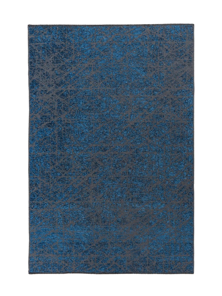 Flachgewebe Teppich Klara 225 - Blau