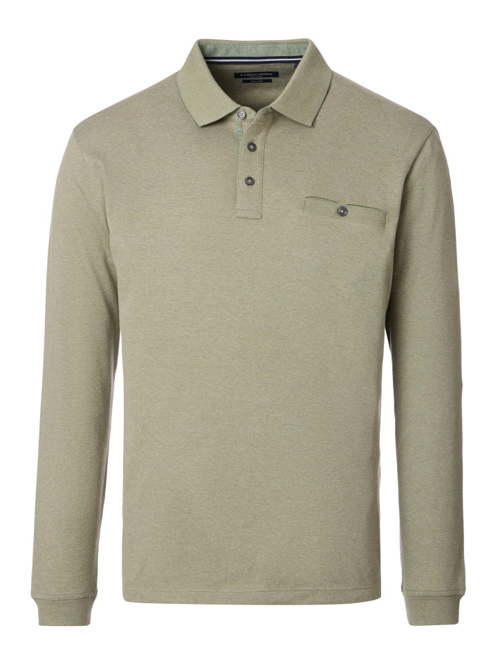 Poloshirt Basic in Hellgrün