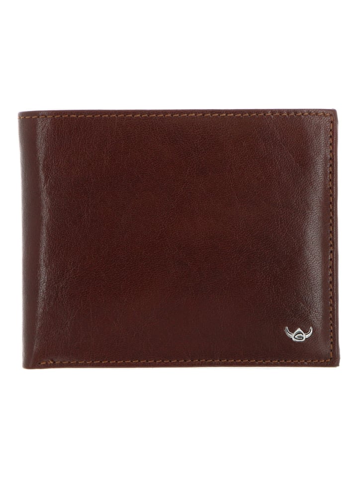 Colorado Geldbörse RFID Schutz Leder 12 cm tabacco