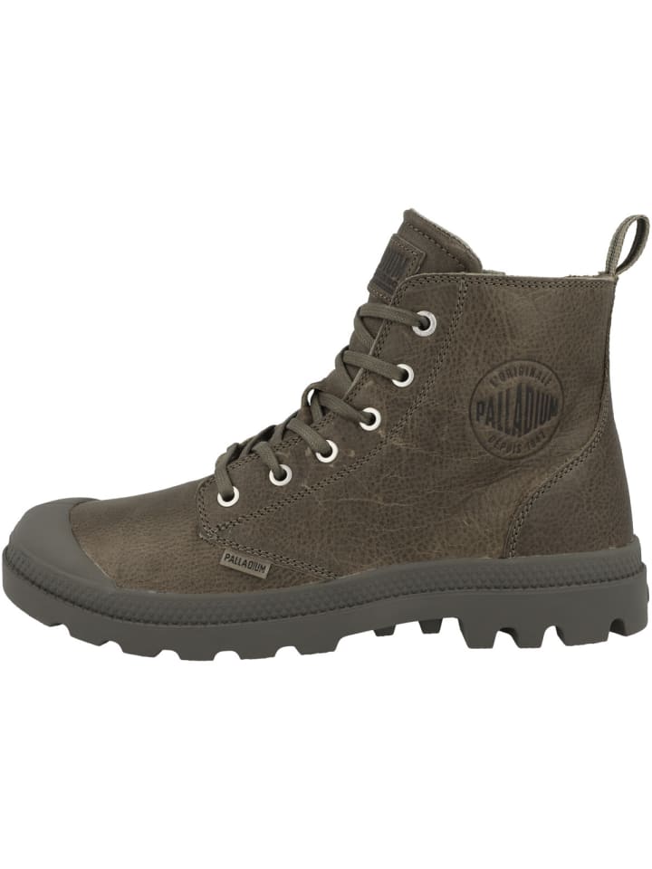 Boots Pampa Hi Zip Leather ESS in dunkelgruen