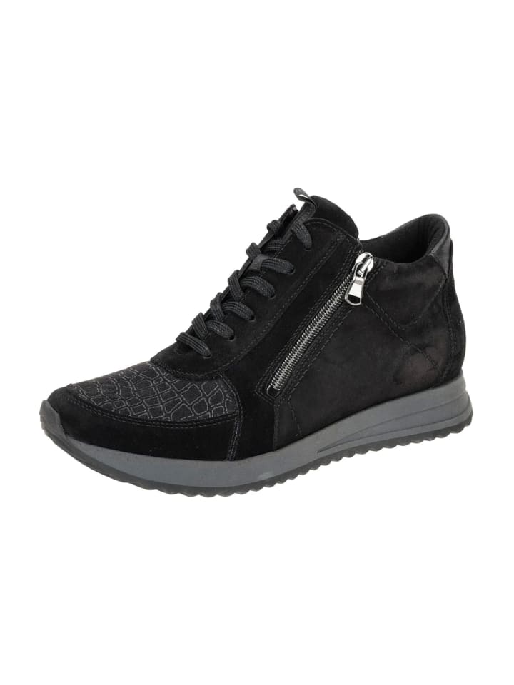 Komfort Stiefeletten in Schwarz