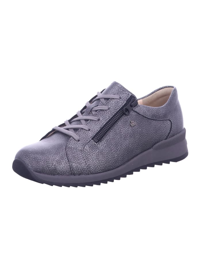 Damen- Schnürschuhe BARRETOS in silber