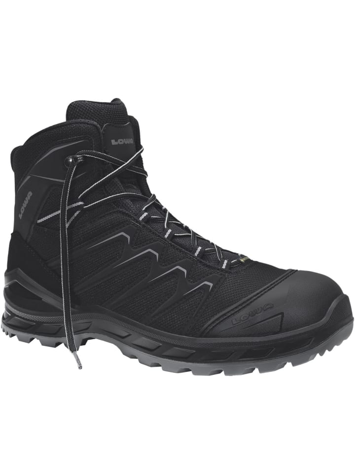 Halbschuhe LARROX Work GTX Mid in schwarz/grau