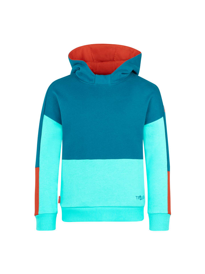 Hoodie Rondane in dark petrol