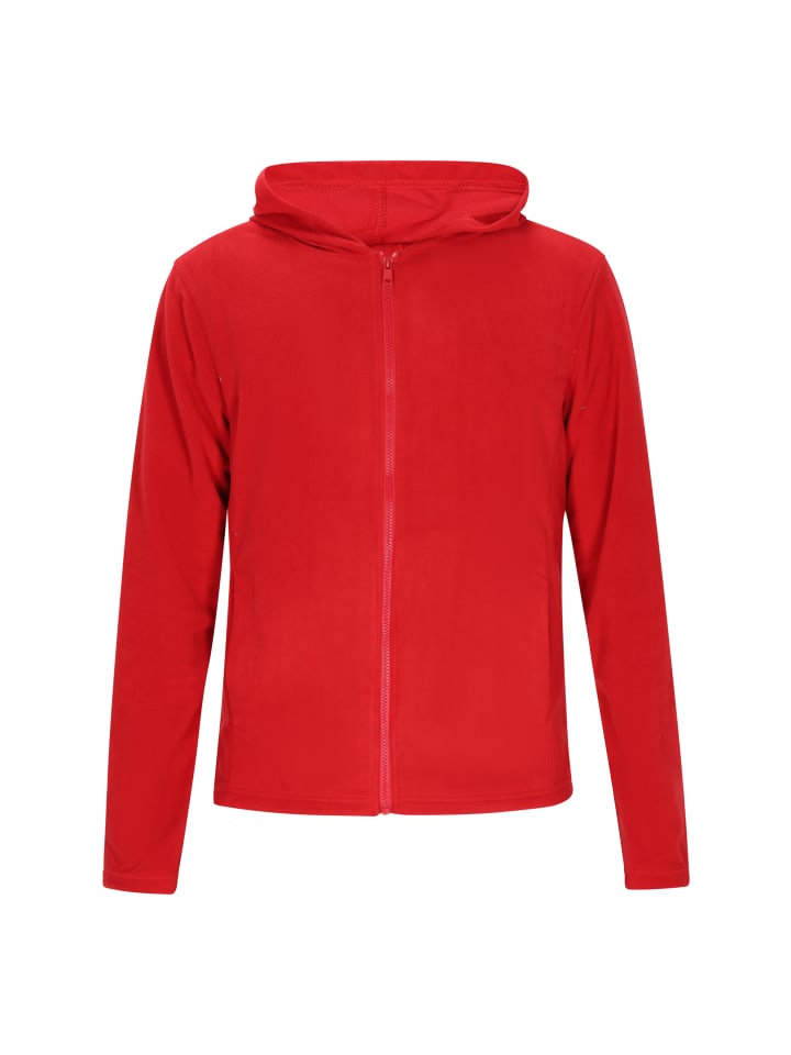 Herren Fleecejacke in Rot