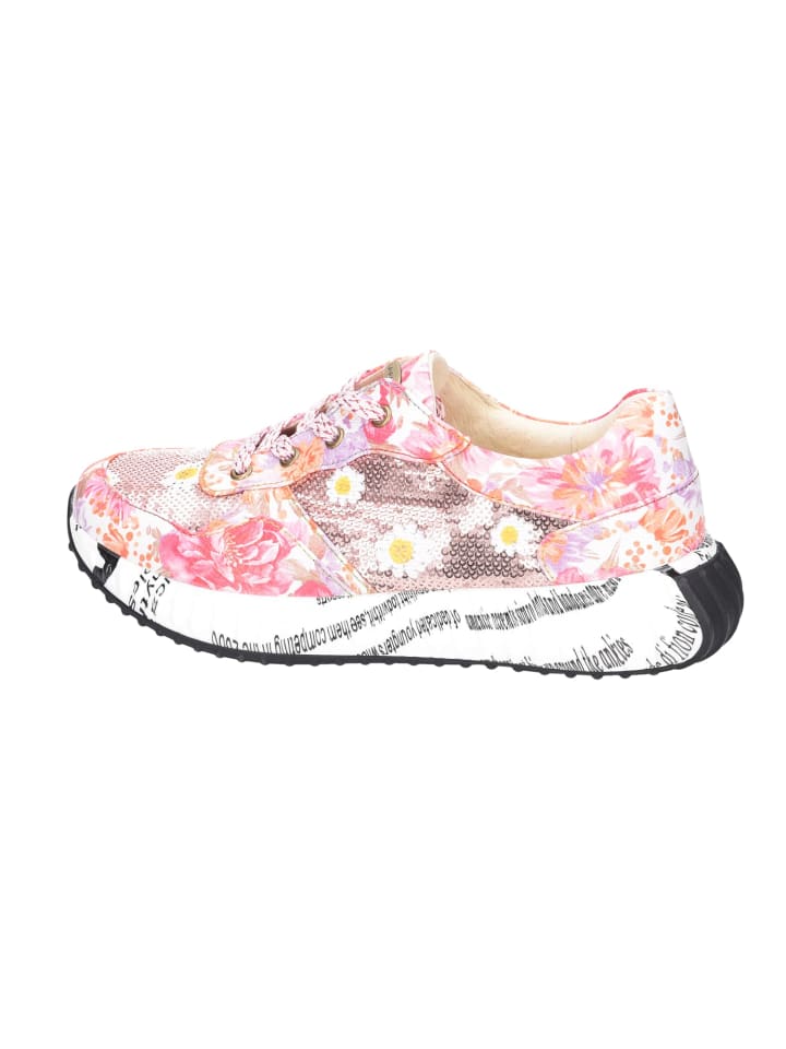 Sportliche Schnürschuhe in Bunt