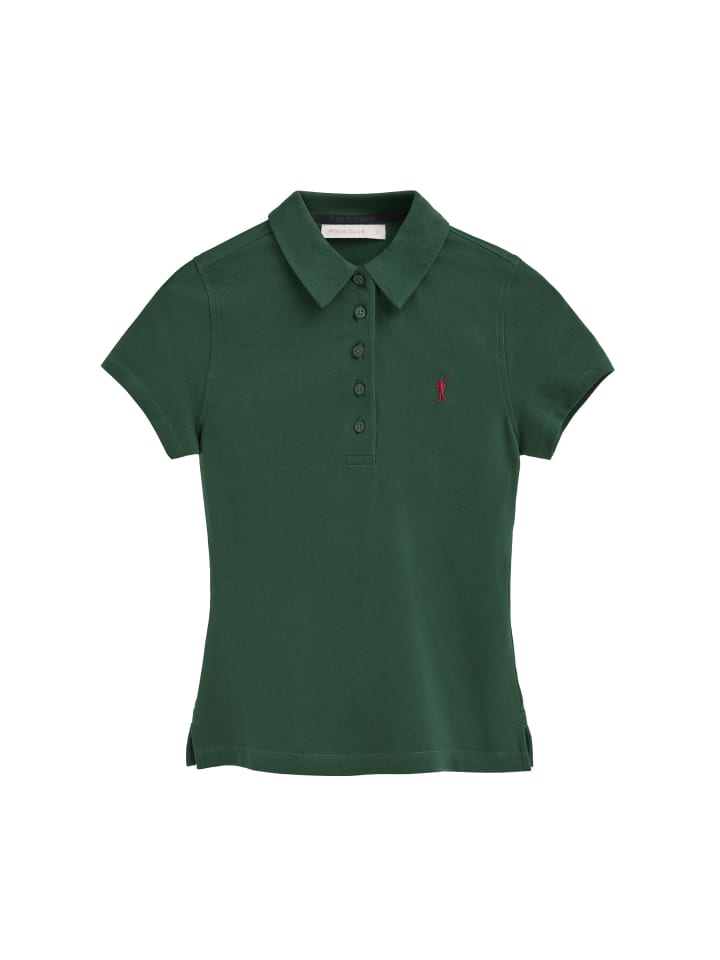 Poloshirt RIGBY GO POLO SS W VO in Flaschengrün
