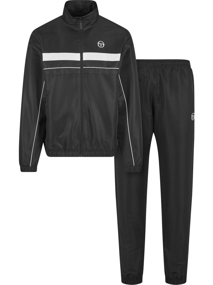 Full Tracksuit in black/white