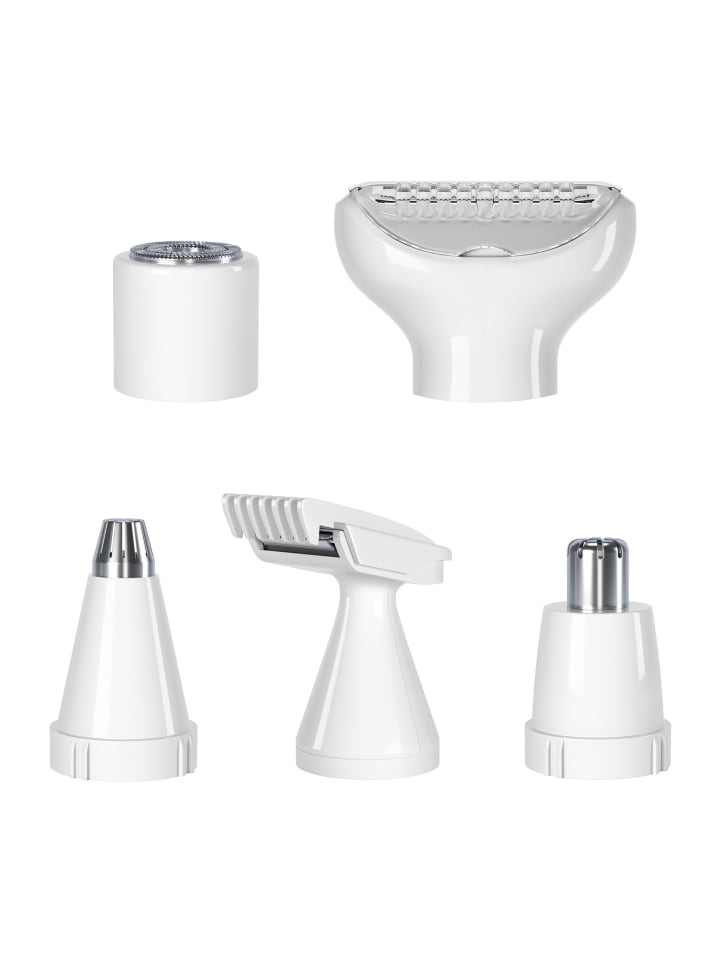 EVAPORE PRO Set mit 5 Scherköpfen in weiß