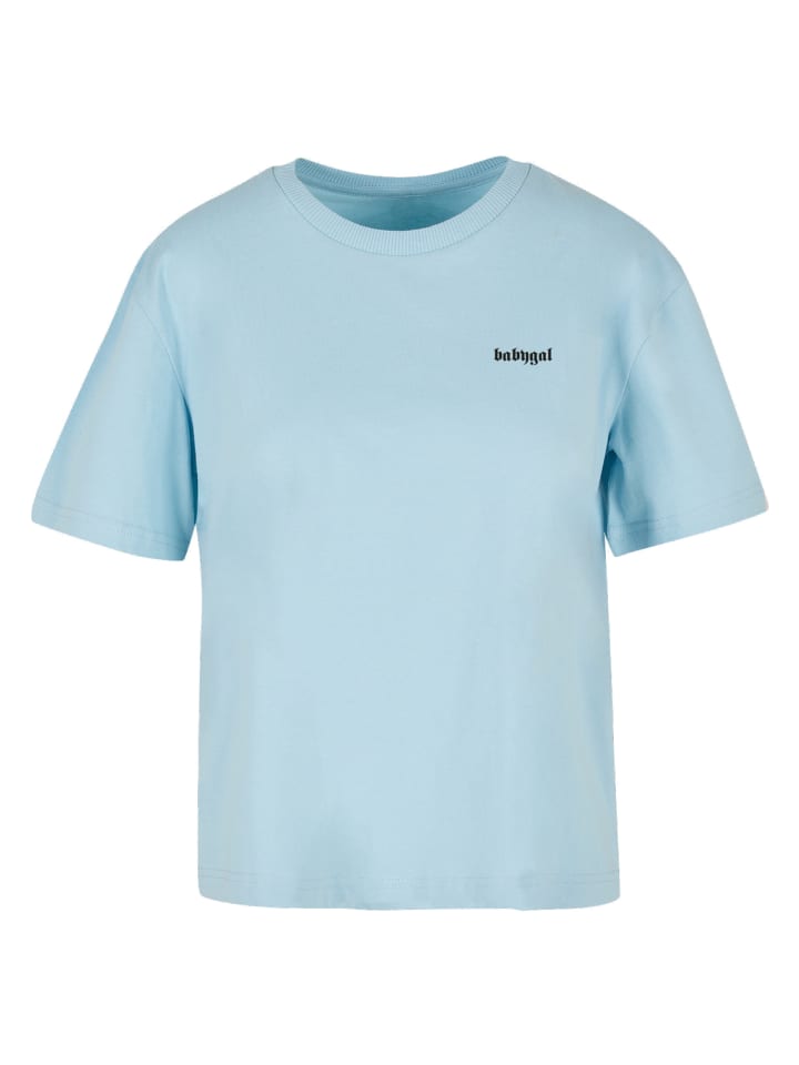 T-Shirt in oceanblue