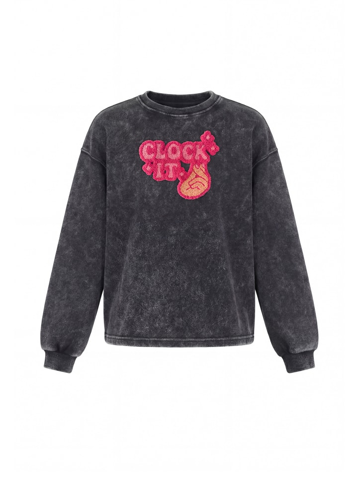 Women Sweatshirt in Black