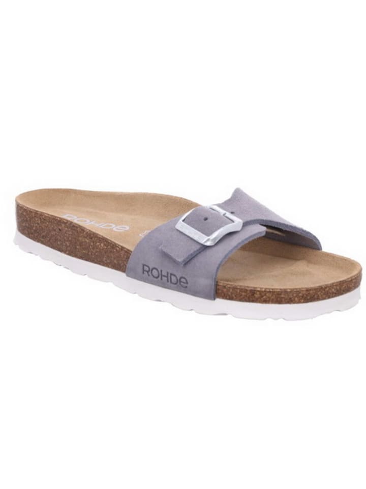 Schnürschuh in blau