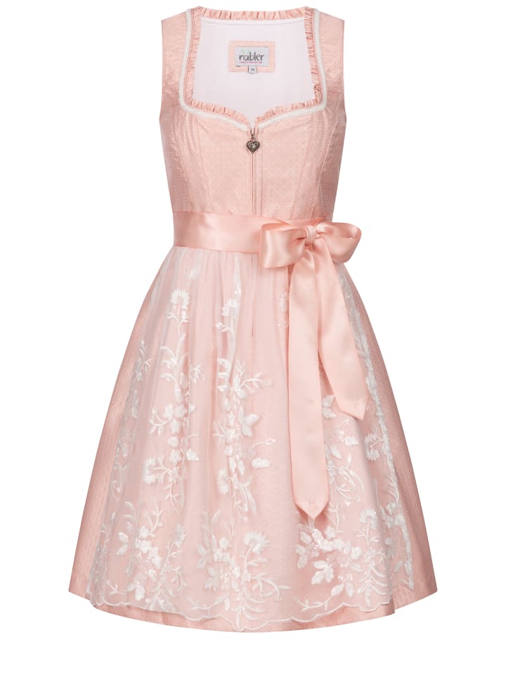 Midi Dirndl Gardi in Peach