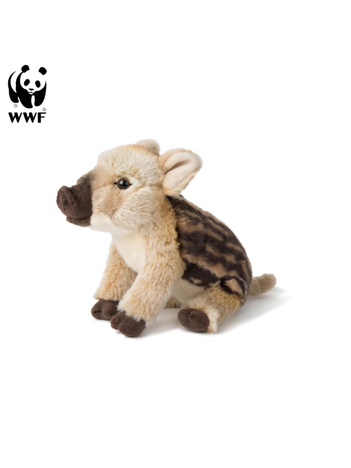 Plüschtier - Wildschwein Frischling (23cm) in braun