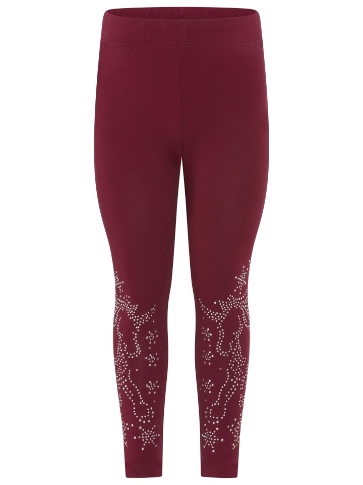 Leggings in bordeaux