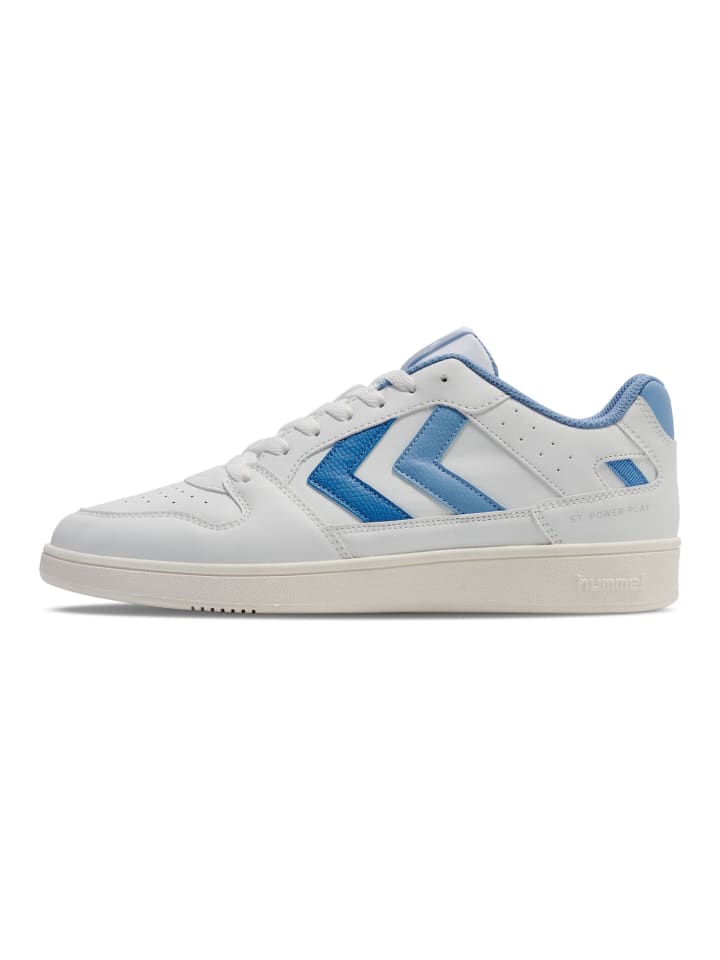 Schnürsenkel Sneaker St. Power Damen in BRIGHT WHITE/CERULEAN