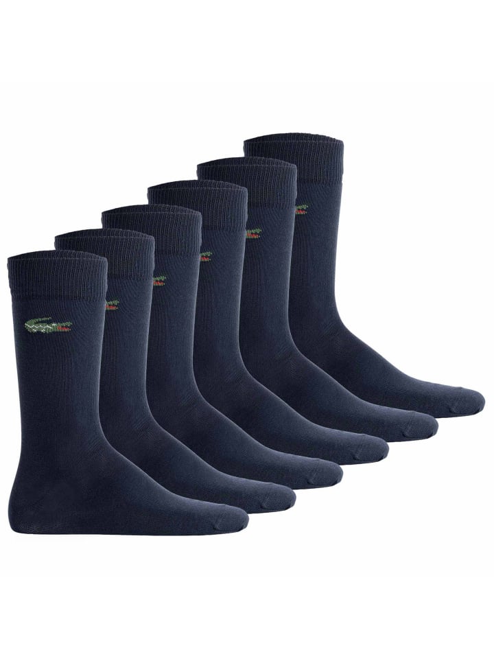 Socken 6er Pack in Dunkelblau