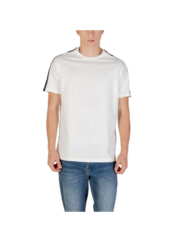 Creme Baumwolle T-Shirt