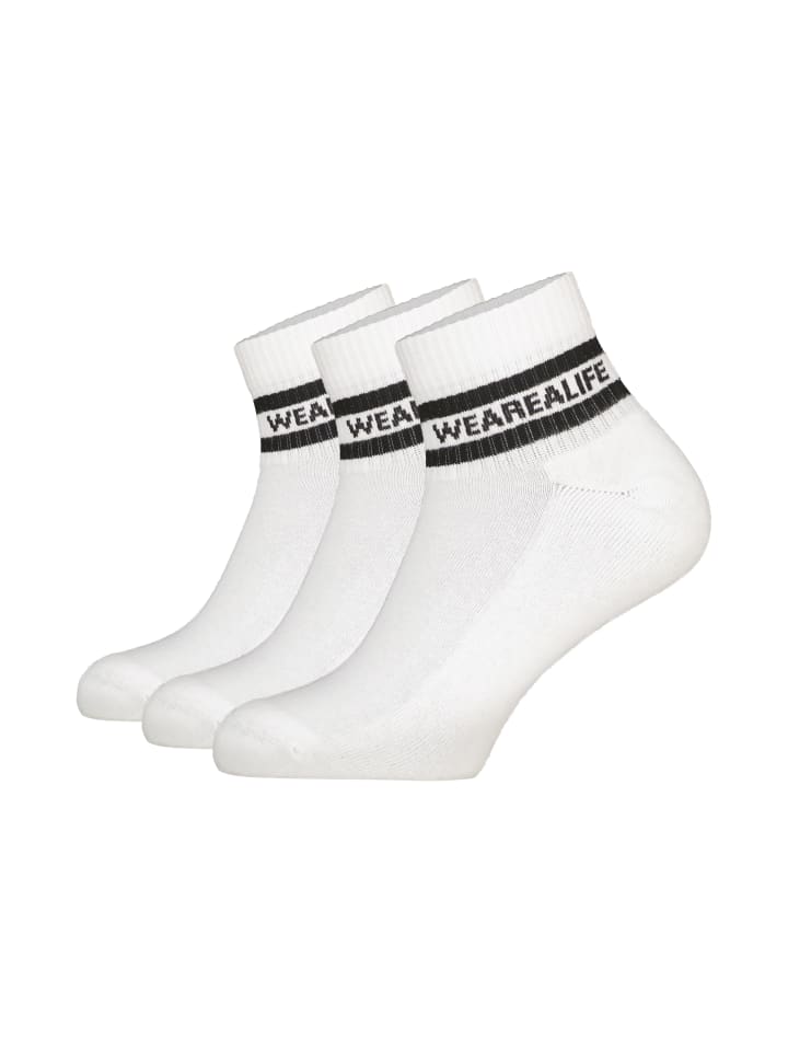 Socken 3 PACK - EnnyAK in brilliant white