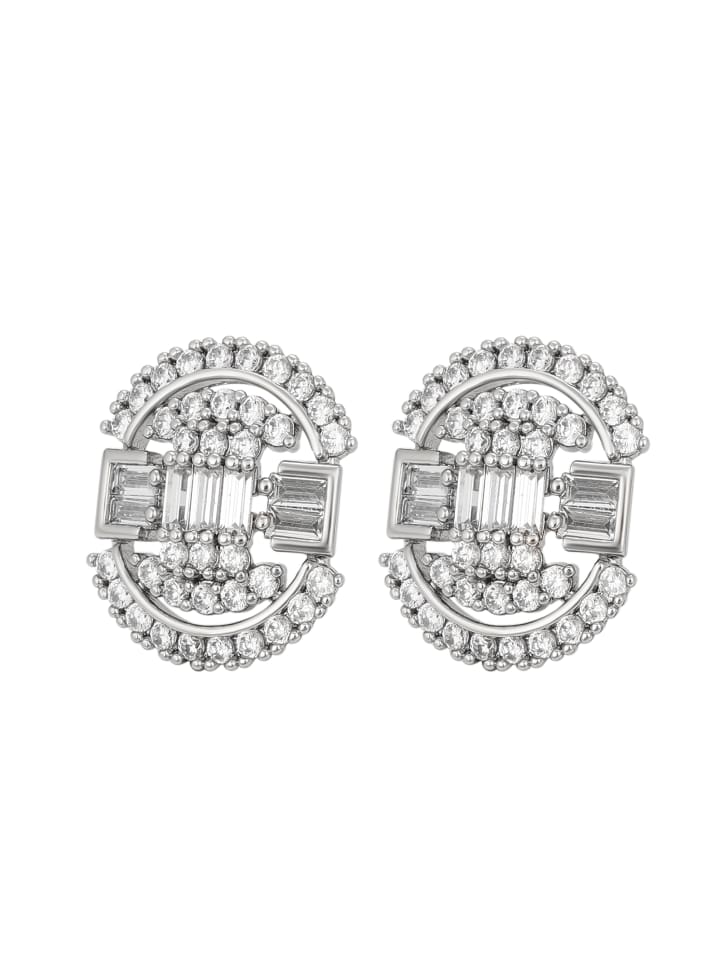 Women Earrings in SILVER_WHITE