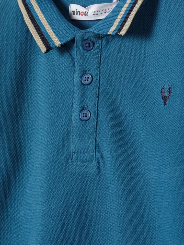 2tlg-Set: Poloshirt 27polo51 in dunkelblau