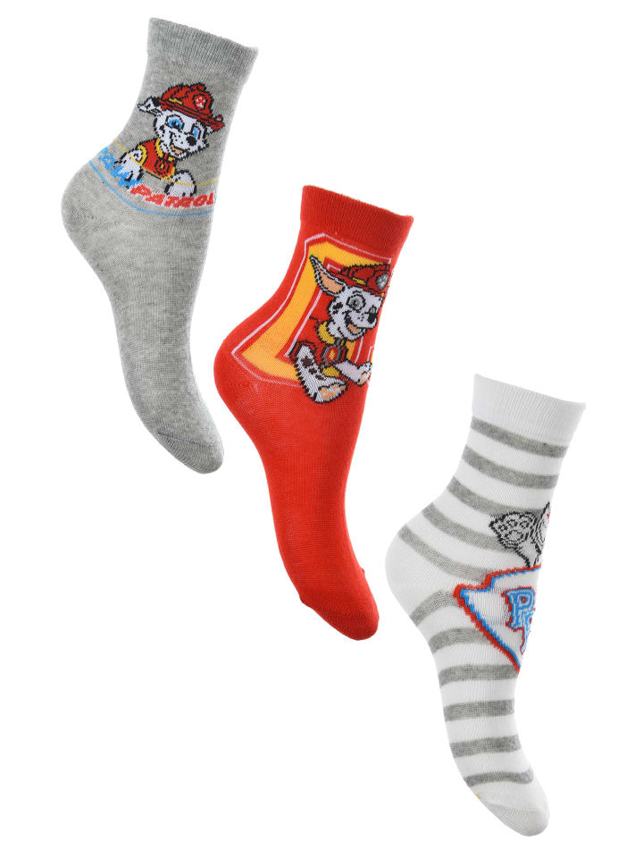 3er-Set: Socken Strümpfe Marshall in Mehrfarbig