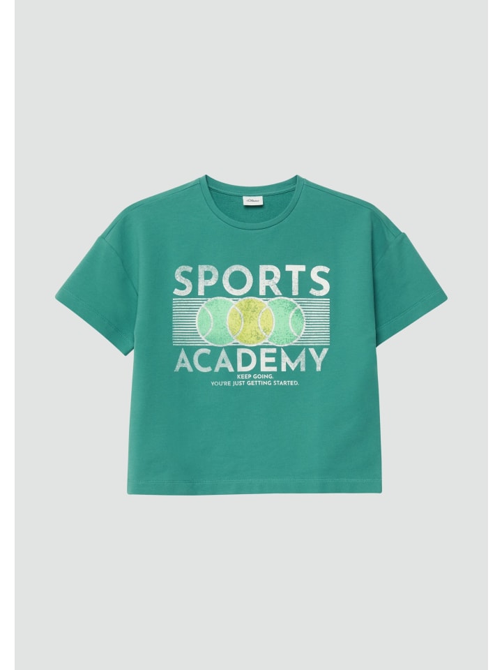T-Shirt in 7415_tannengrün