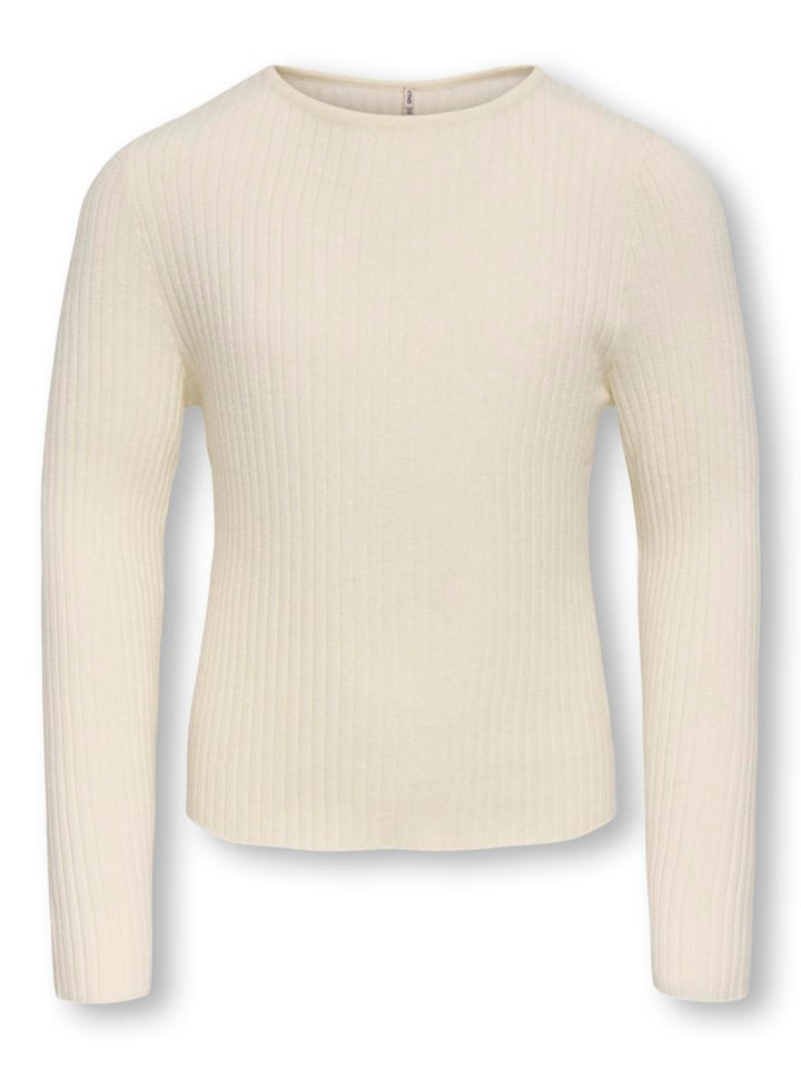 Pullover KOGIBI LS RIB BOATNECK CP KNT in whitecap gray uni