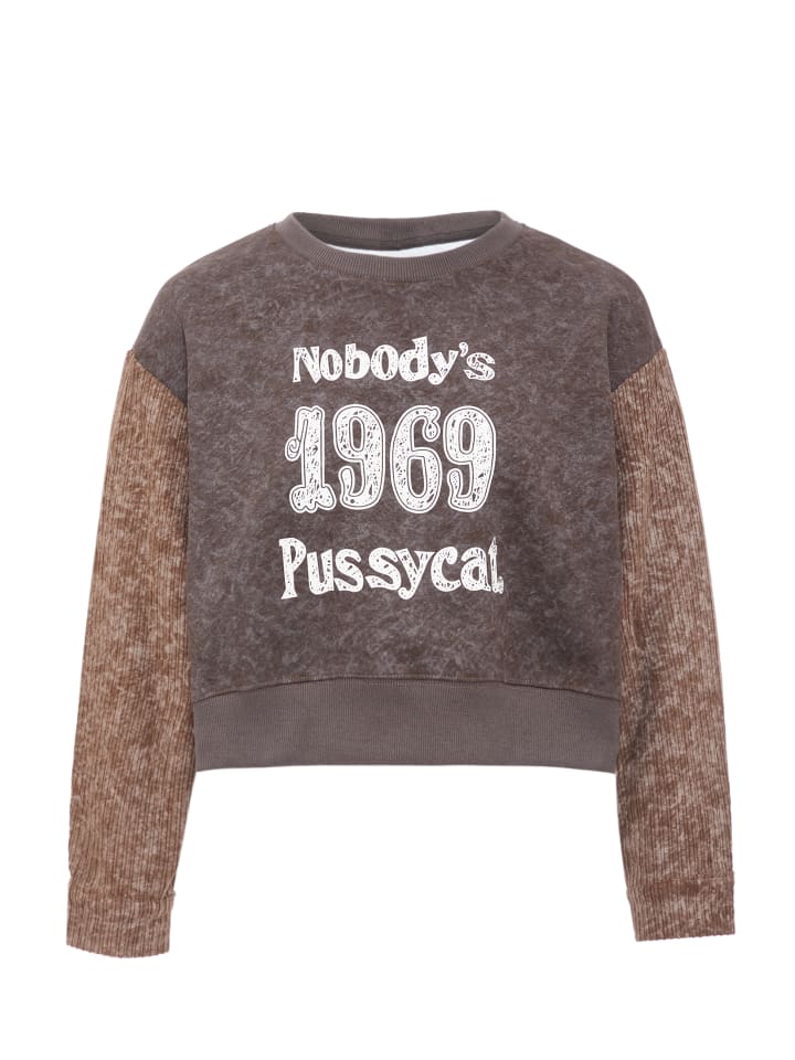 Damen Sweatshirt in Coffee