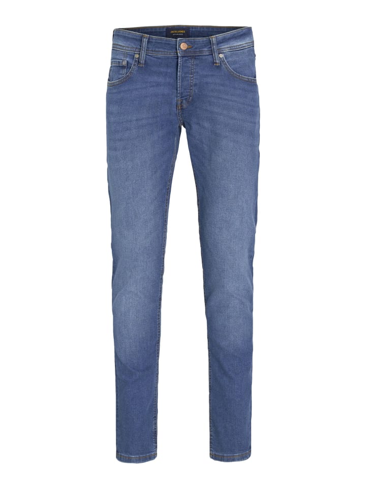 Slim Fit Jeans in Blue Denim