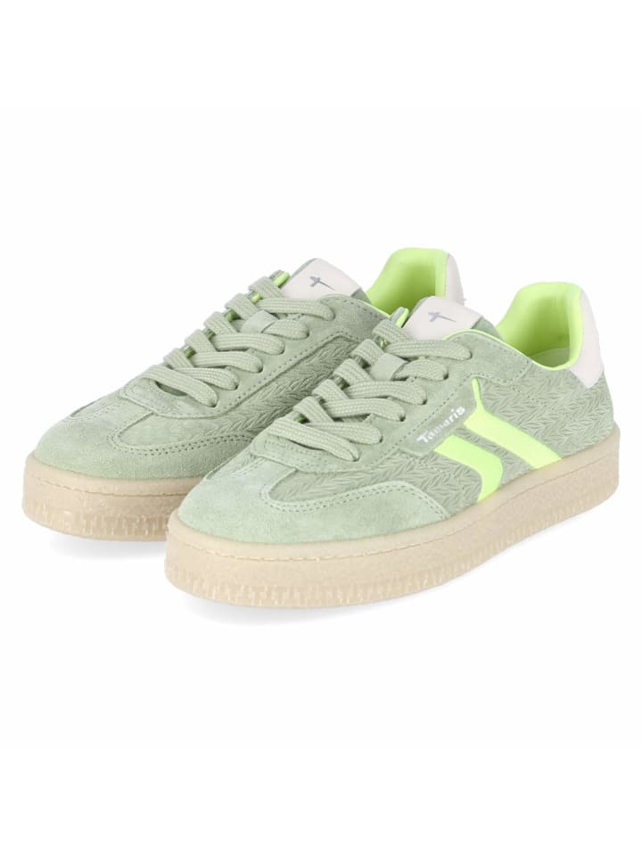Low Sneaker in grün
