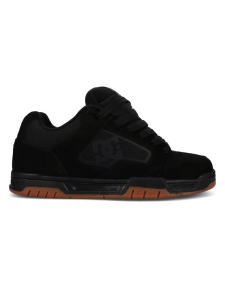 Sneakers DC in Schwarz/Gummi